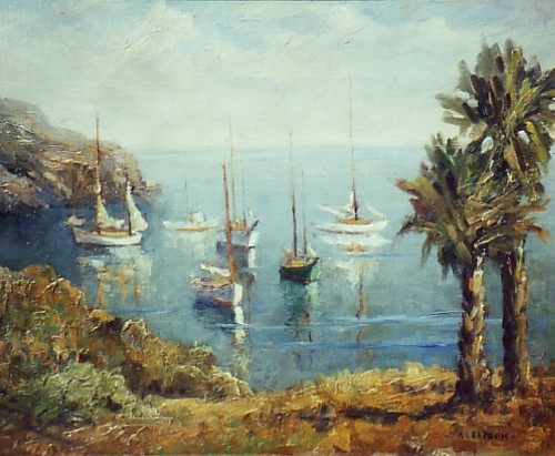 Joseph Kleitsch - Laguna Boats